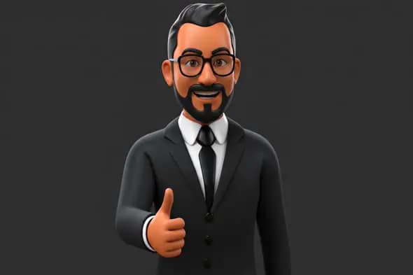 Animated Businessman Avatar
