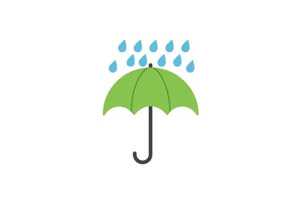 Rainy Day Umbrella Icon