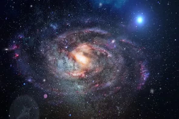 Galactic Spiral Galaxy Animation
