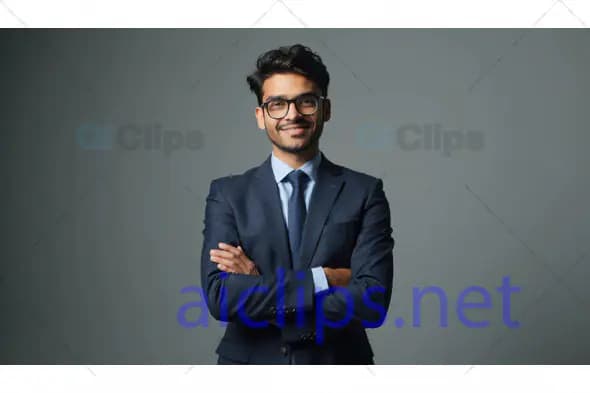 Young Professional Businessman Portrait