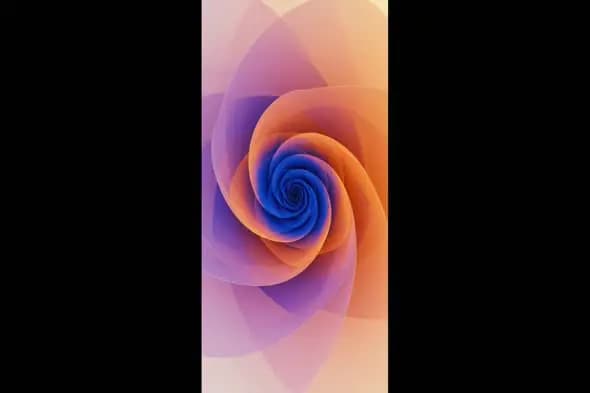 Mesmerizing Spiral Rose Background for Dynamic Presentations