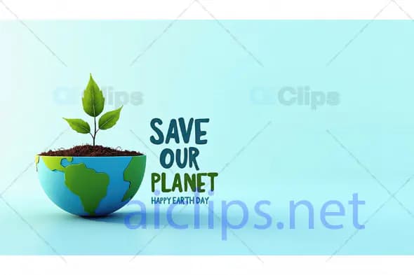 Save Our Planet Earth Day Poster