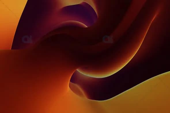Warm Gradient Fluid Abstract Background Animation