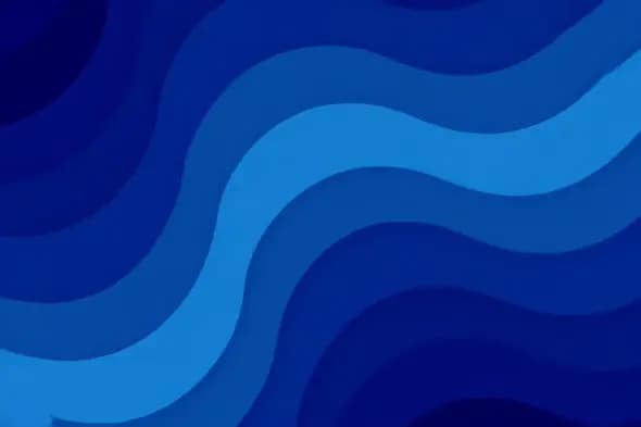 Oceanic Blue Waves Background