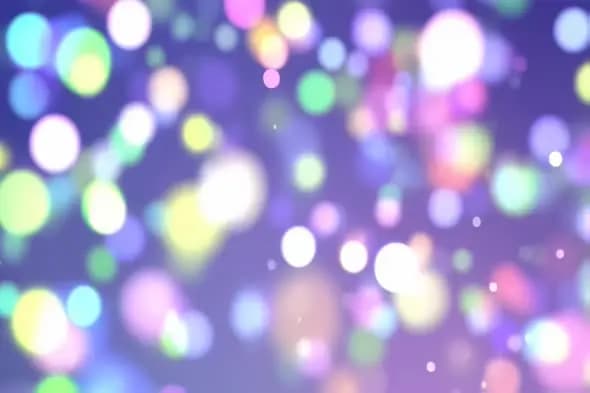 Dreamy Pastel Bokeh Background Floating Particles Animation