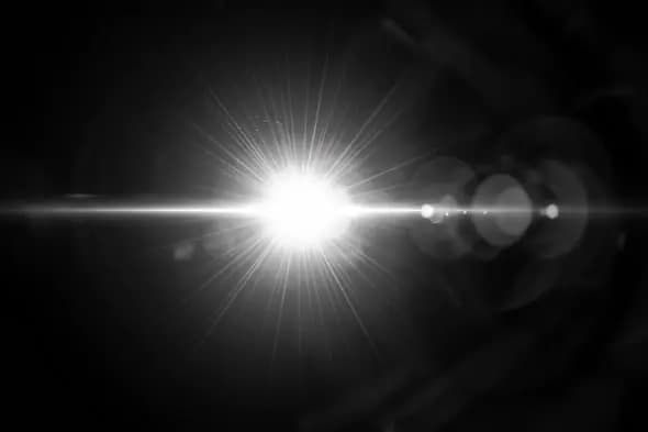 Brilliant Starburst Lens Flare