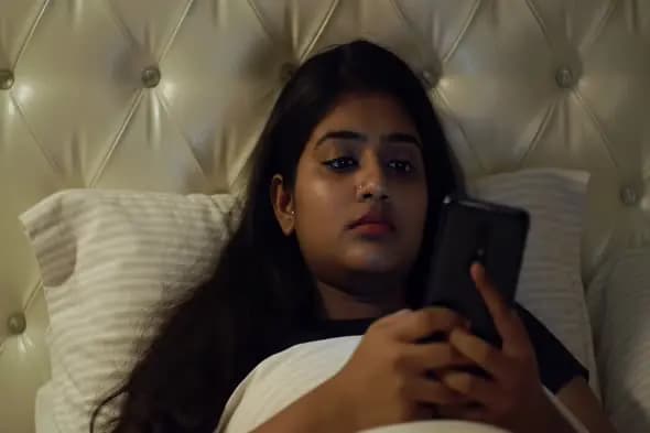 Late Night Smartphone Browsing