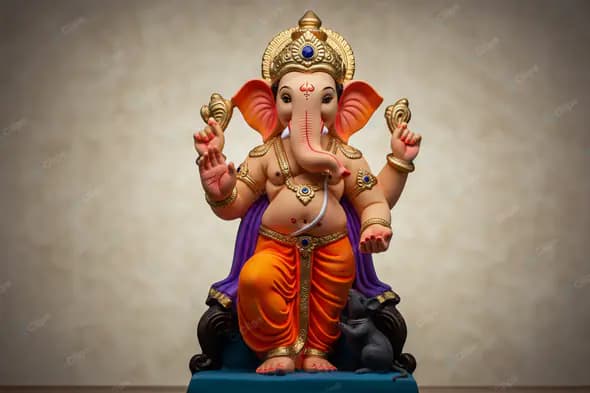 Ganesha's Regal Splendor