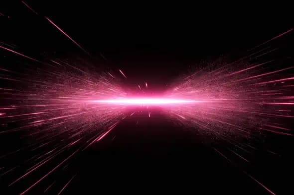 Cosmic Pink Energy Burst Futuristic Space Background