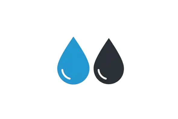 Dual Droplet Icon Set