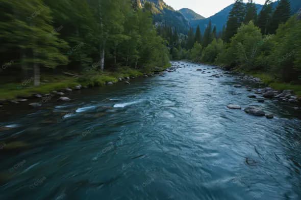Rushing Mountain Stream