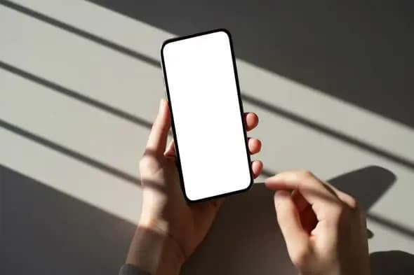 Smartphone Mockup in Dramatic Lighting