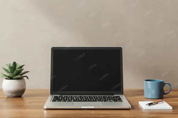 Minimalist Work-from-Home Setup