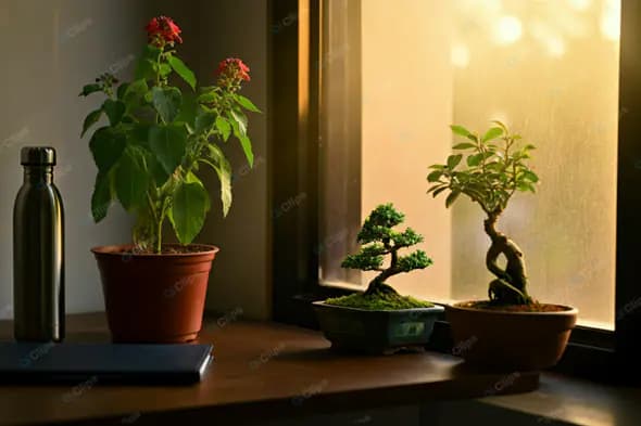 Zen Windowsill Garden