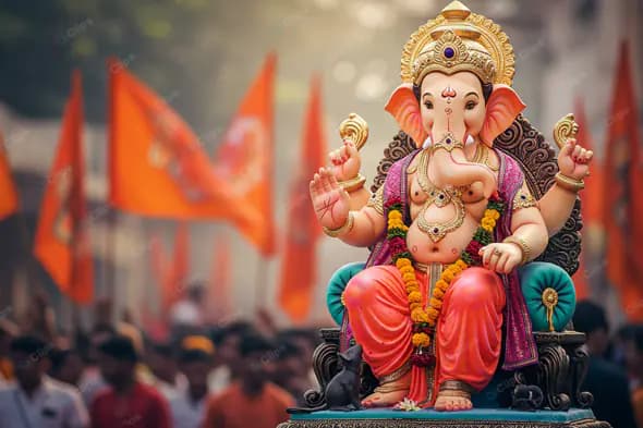 Ganesha's Festival Procession