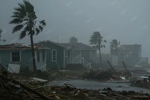 Coastal Storm Destruction