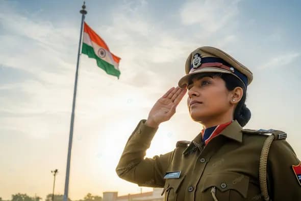 A Solemn Salute to the Indian Tricolour