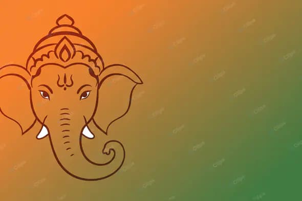 Vibrant Ganesha Illustration