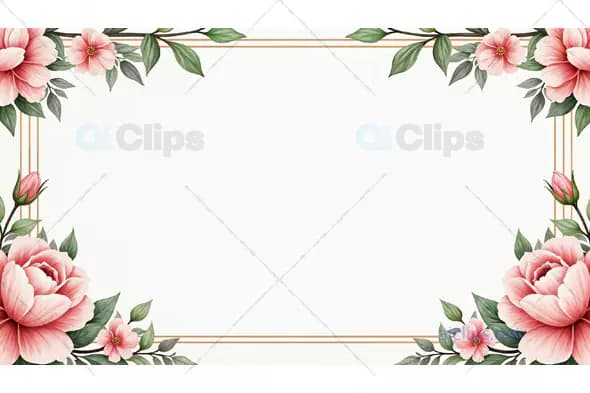 Floral Border Design