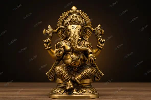Luminous Ganesha Statue