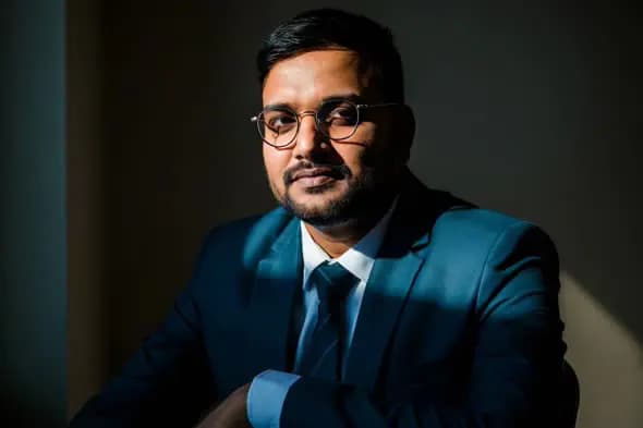 Business Portrait of Confident Professional