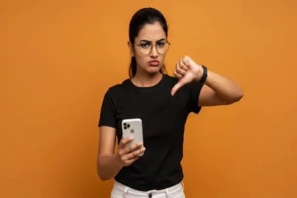 Frustrated User's Digital Disappointment