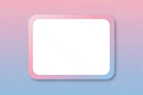 Pastel Frame Template