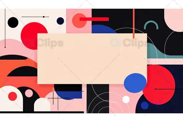 Modern Abstract Geometric Layout