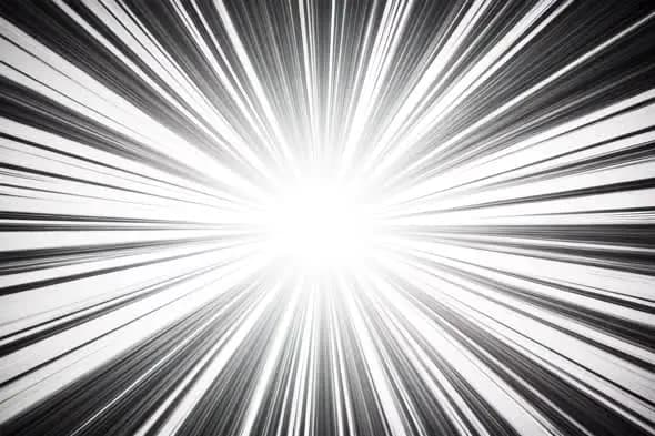 Dynamic Radial Speed Lines