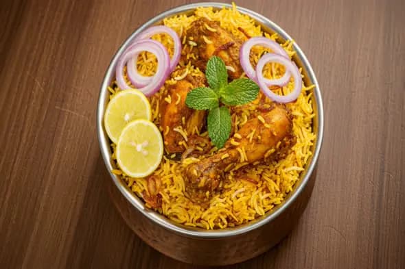 Delicious Chicken Biryani in Copper Pot – Authentic Indian Cuisine Video (MP4)