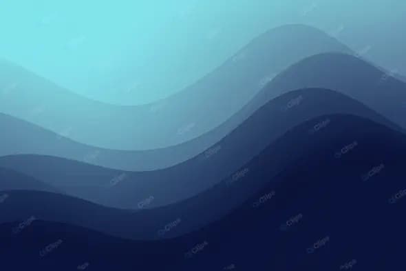 Serene Ocean Waves Abstract