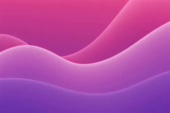 Undulating Magenta Waves