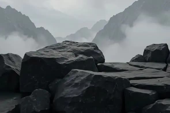 Misty Mountain Boulders