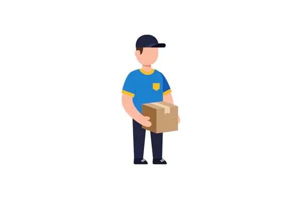 Delivery Staff Vector Icon