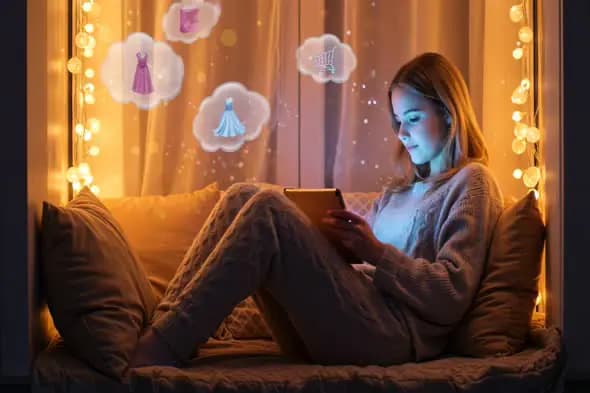 Cozy Online Shopping Fantasy
