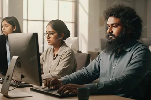 Diverse Tech Team Collaboration