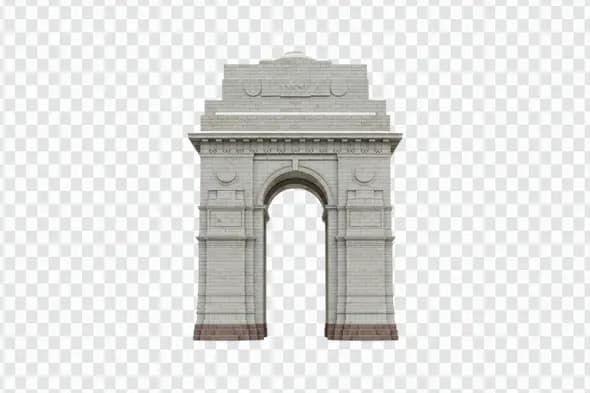 Iconic India Gate War Memorial New Delhi PNG Clipart