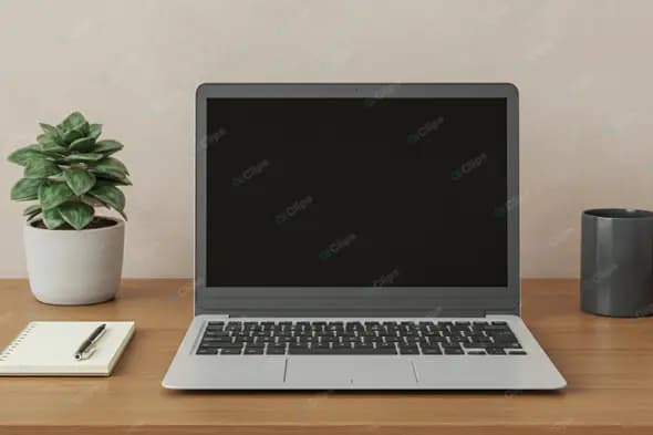 Minimalist Home Office Desk Setup