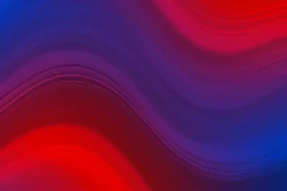 Vibrant Tri-Color Wave Flow