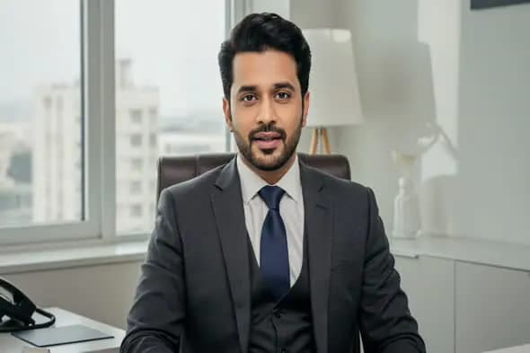 Professional Executive in Modern Office
