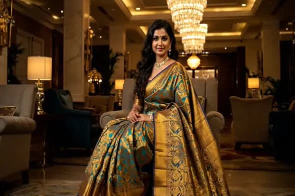 Luxurious Silk Saree Elegance