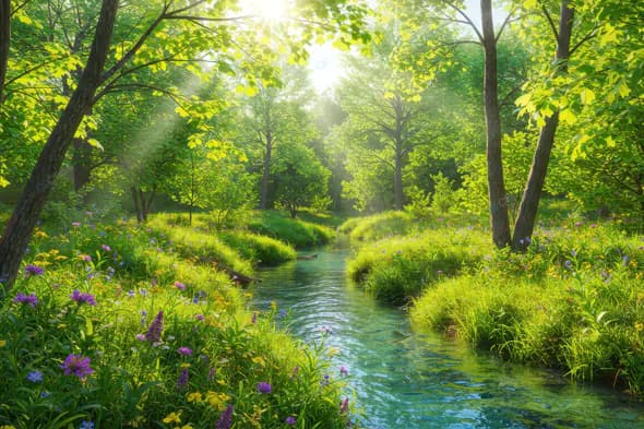 Enchanted Forest Stream