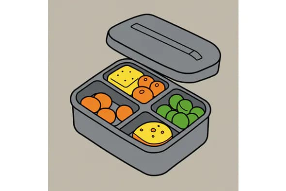 Bento Box Lunch Vector