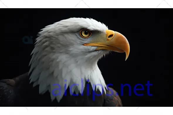 Bald Eagle Close-Up Profile