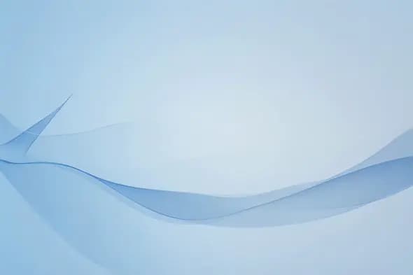 Graceful blue waves floating on serene background