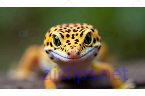 Leopard Gecko Close-Up