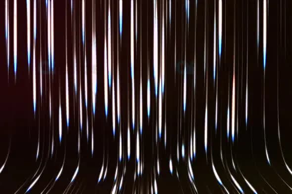 Abstract Neon Light Streaks Animation