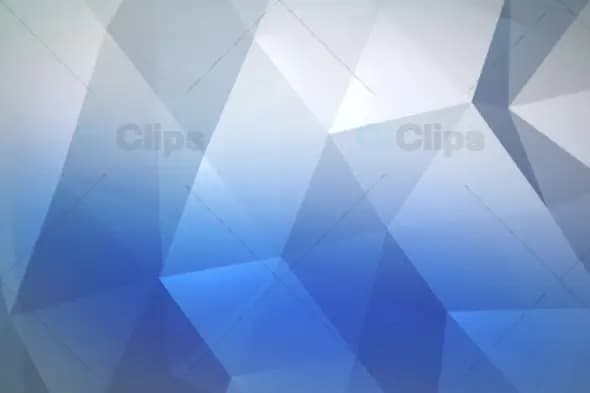 Abstract Blue Polygonal Gradient Background