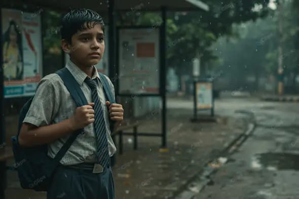 Monsoon Journey: Schoolboy's Resolve