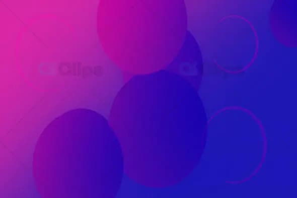 Abstract Gradient Background with Overlapping Purple and Pink Circles